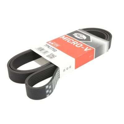 Abbildung von GATES 7PK1750 Keilrippenriemen 1750 7 Polyester, EPDM (Ethylen Propylen Dien Kautschuk) RoadMax Value Line HONDA: CR V 3, Accord Limousine
