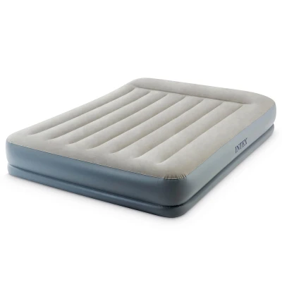 Abbildung von Intex Queen Kissen Rest Mid Rise Luftbett mit Fiber Tech RP, aufgeblasene Größe: 152 cm x 203 30 (64118ND)