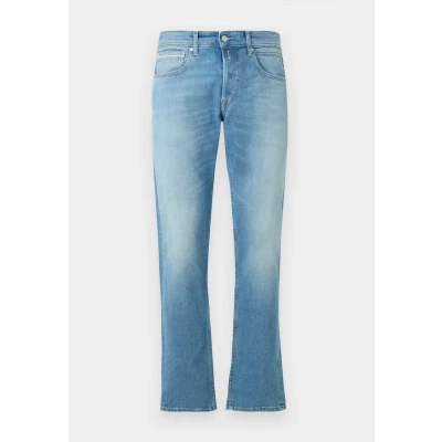 Abbildung von Replay Grover Pants Jeans Straight Leg, Herren, Größe: 36x32, Light blue