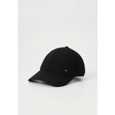 Abbildung von Tommy Hilfiger 6 Panel Melton Unisex Cap, Größe: One Size, Black