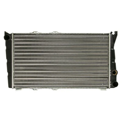 Abbildung von NISSENS 64010 Kühler, Motorkühlung Aluminium 488 285 34 Kühlrippen mechanisch gefügt