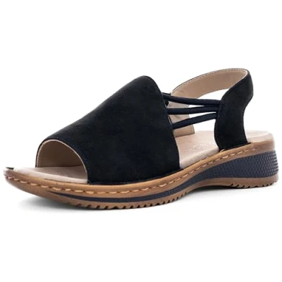 Abbildung von ara Damen Hawaii Sandale, Weiss, 39 EU