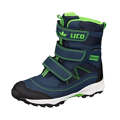 Abbildung von Lico Sundsvall V Jungen Schneestiefel, marine/lemon, 33 EU