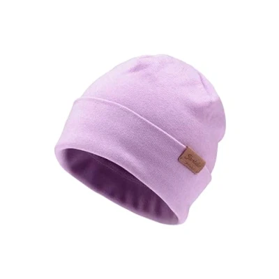 Abbildung von Sterntaler Beanie aus feiner Strickware Mädchen Baby und Kinder Mütze mit Umschlag Übergangsmütze einfarbig puderrosa, 43