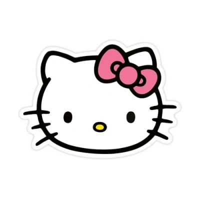 Abbildung von Herding Konturenkissen Hello Kitty, 26 x 36 cm, 100% Polyester, Formkissen