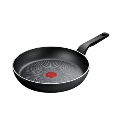 Abbildung von Tefal Recycled On Bratpfanne 28 cm, 100% recyceltes Aluminium, Antihaftbeschichtung, Induktion, Spülmaschinenfest, Schwarz, C2970632