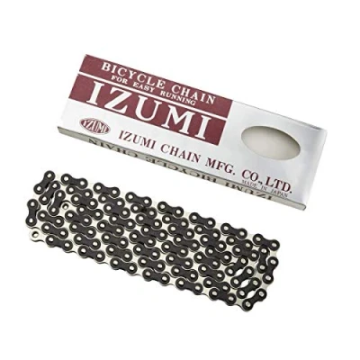 Abbildung von Izumi Silver/Black Standard Kette 1/8 x 1/2 (116 Glieder), Silber/schwarz, Einheitsgröße