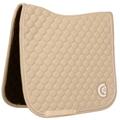 Abbildung von Kentucky Horsewear Schabracke Onion Quilt 3D Logo Dressur Beige