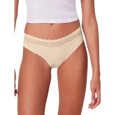 Abbildung von Triumph Damen Feel of Modal Tai Underwear, Skin, L
