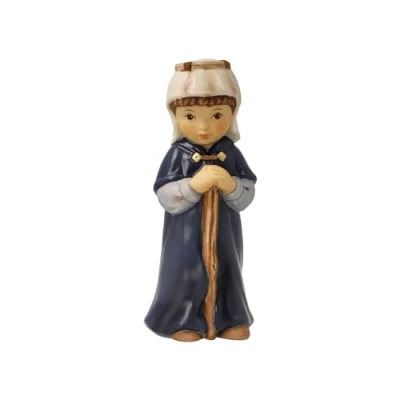Abbildung von Goebel Figur Hirte, Elegantes, Zeitloses Design, aus Steingut gefertigt, Höhe 11,5cm, 41 661 11 1