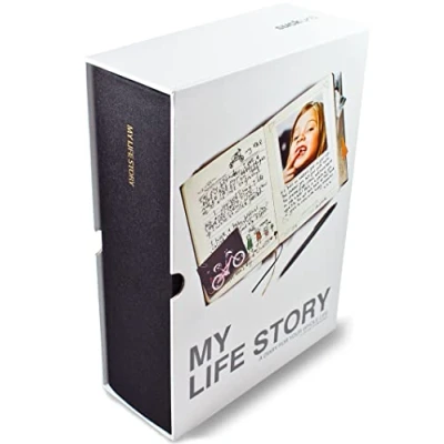 Abbildung von Suck UK My Life Story Journal and Personal Diary Autobiografie und persönliches Tagebuch Jubiläums, Geburtstag, Taufe, Hochzeit Weihnachten Bullet