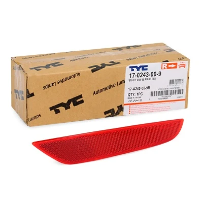Abbildung von TYC 17 0243 00 9 Rückstrahler Rot rechts VOLKSWAGEN: GOLF 6