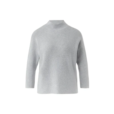 Abbildung von Comma Strickpullover, mit Fledermausärmeln