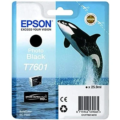 Abbildung von Epson T76014010 Foto Tintenpatrone 26 ml, photo Schwarz