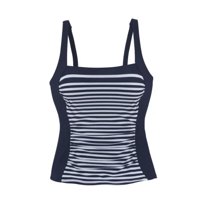 Abbildung von LASCANA Tankini Top »Myst«, mit platziertem Streifen Design