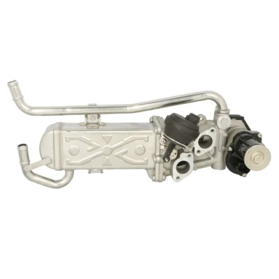 Abbildung von NRF 48214 AGR Modul mit Kühler, Dichtungen, Dichtringen EASY FIT VOLKSWAGEN: Polo V Hatchback, SKODA: Fabia 2, Roomster, SEAT: Ibiza 4