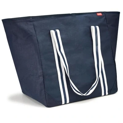 Abbildung von achilles Einkaufstasche zum Schultern, Shopper, große Strandtasche, Freizeittasche, blau, 75x32x46cm