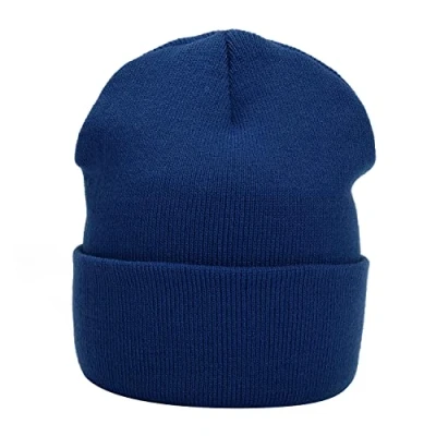 Abbildung von MASADA Damen und Herren Beanie Winter Mütze Blau