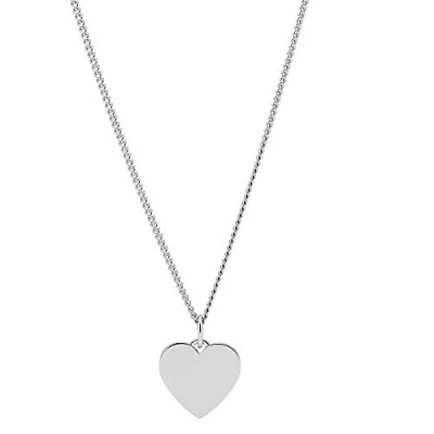 Abbildung von Fossil Halskette, Damen, Größe: One Size, Silber