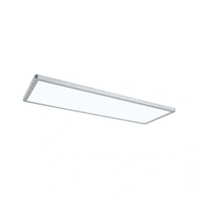Abbildung von Paulmann 71010 LED Panel Atria Shine 580x200mm 3 Step Dim eckig incl. 1x22 W dimmbar Tageslichtweiß Chrom matt Lichtpanel Kunststoff 4000 K