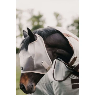 Abbildung von Kentucky Fliegenmaske Classic Beige Warmblut Agradi.deVerkauft von Agradi