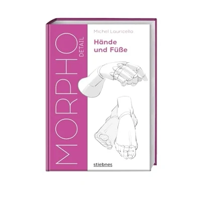 Abbildung von Morpho Detail. Hände und Füße: Zeichnen lernen für Erwachsene. Anatomie von Menschen zeichnen. realistisch Hand Fuß Figuren, &amp; Füße malen skizzieren.