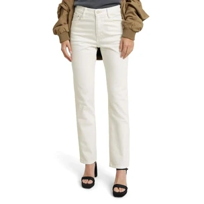 Abbildung von G STAR Viktoria HIGH Jeans Straight Leg, Damen, Größe: 30x32, Lt chalk gd