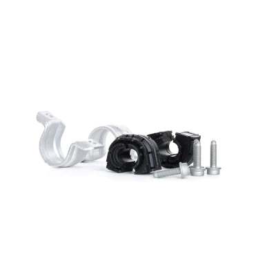 Abbildung von FEBI BILSTEIN 39648 Reparatursatz, Stabilisatorlager Hinterachse mit Halter Schrauben VOLKSWAGEN: Golf 6, 5, Touran I kfzteile, mister auto,