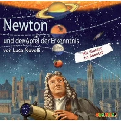Abbildung von Newton und der Apfel Erkenntnis: Geniale Denker Erfinder