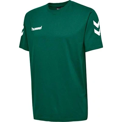 Abbildung von Hummel Hmlgo Tshirt print, Herren, Größe: Medium, Evergreen