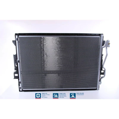 Abbildung von NISSENS 940137 Klimakondensator ohne Trockner Aluminium 690 R 134a MERCEDES BENZ: S Class Coupe