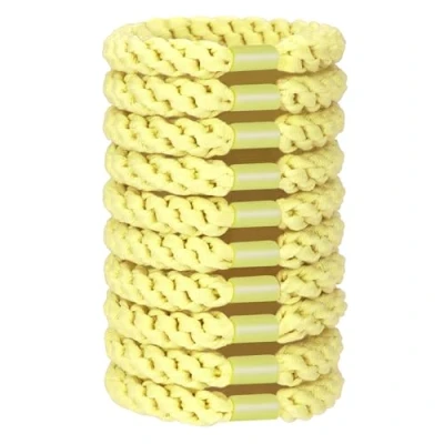 Abbildung von JessLab Haargummiset, 10 Stück Weiche Elastische Haargummis für Frauen Kein Schaden Pferdeschwanz Halter Stretchige Haarbänder Stirnband Zubehör Mädchen Damen