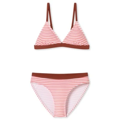 Abbildung von Schiesser Mädchen Triangle Aqua Teen Girls Größe 140 bis 176 Bikini Set, pink_182708, cm
