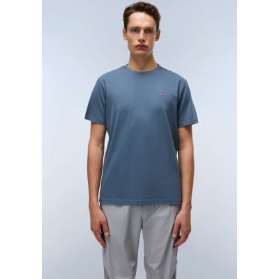 Abbildung von Napapijri Salis Tshirt basic, Herren, Größe: Small, Stormy weat