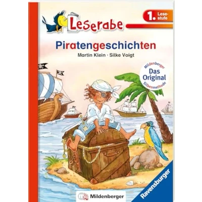 Abbildung von Piratengeschichten Leserabe 1. Klasse Erstlesebuch für Kinder ab 6 Jahren (mit Mildenberger Silbenmethode)