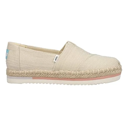 Abbildung von TOMS Damen 10017830 Alpargata Platform Rope Natural Gr. 38