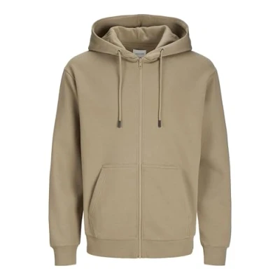 Abbildung von Jack &amp; Jones Jjebradley ZIP HOOD Sweatjacke, Herren, Größe: Medium, Coriander