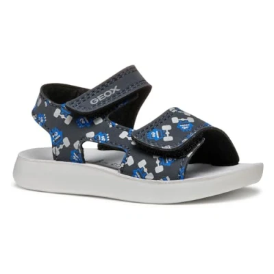 Abbildung von Geox Plateausandalette für Kinder, Größe: 20, Navy royal Schuhe