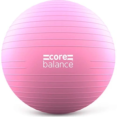 Abbildung von Core Balance, berstsicherer Gymnastikball für Fitness Yoga Schwangerschaft 55cm 65cm 75cm 85cm inkl. Luftpumpe