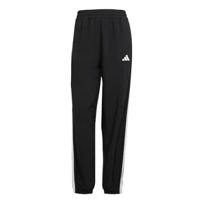 Abbildung von adidas Performance Train Essentials Stripes Jogginghose, Damen, Größe: Small, Black/white