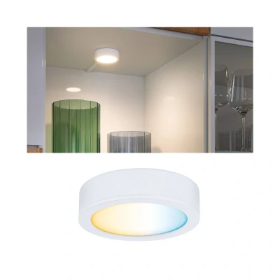 Abbildung von Paulmann Unterschrankleuchte »Clever Connect Spot Disc 2,1W 2700 6500K 12V Weiß matt/Kunststoff«, 1 flammig, tunable White