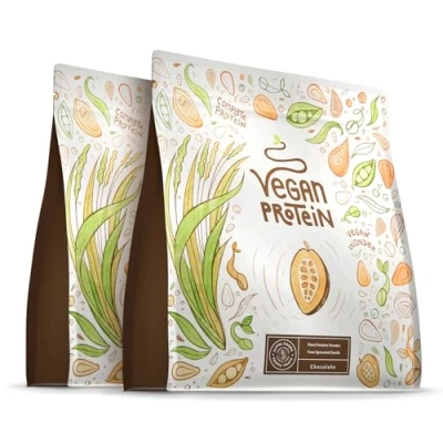 Abbildung von Veganes Proteinpulver Schokolade 1.2kg Eiweißpulver Premiumqualität Protein Made in Germany Alpha Foods