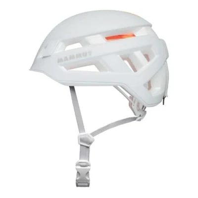 Abbildung von Mammut Crag Sender Helmet Leichter Kletterhelm mit Kevlarverstärkungen, White, 56 61cm