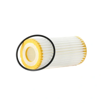 Abbildung von MAHLE ORIGINAL OX 1217D Ölfilter Filtereinsatz AUDI: TT Coupe, A4 B8 Saloon, A5 Convertible, SEAT: Leon III Hatchback, ST Box Body / Estate