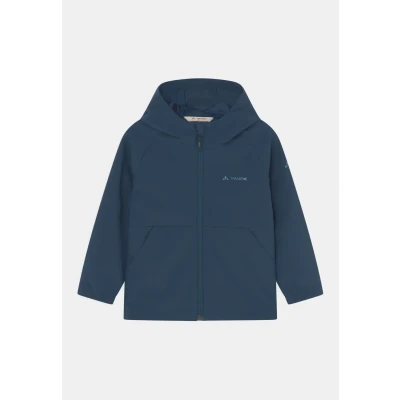 Abbildung von Vaude KIDS Kinich Unisex Softshelljacke für Kinder, Größe: 158/164, Dark sea