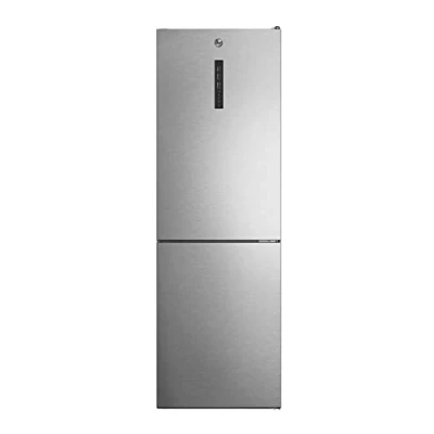 Abbildung von Hoover HOCE7618DX 2D Kühl Gefrier Kombination / Freistehend Total No Frost WiFi Connected &amp; Smart hOnApp Externes elektronisches Display Inox Look