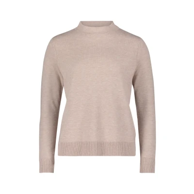 Abbildung von Betty Barclay Basicmit Stehkragen Strickpullover Funghi melange, Damen, Größe: 44, melange