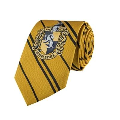 Abbildung von Cinereplicas Harry Potter Gewebte Krawatte Hufflepuff Erwachsene Offizielle Lizenz