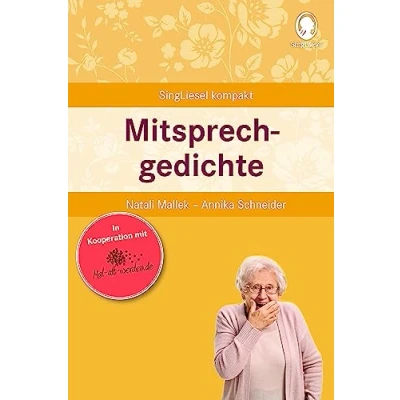 Abbildung von Mitsprechgedichte. Beschäftigung und Gedächtnistraining für Senioren mit Demenz. Beliebt bewährt bei