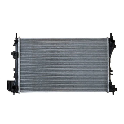 Abbildung von NRF 58203 Kühler, Motorkühlung Aluminium 649 403 18 mit Anbauteilen Kühlrippen gelötet OPEL: Vectra C Caravan, Signum CC, SAAB: 9 3 Saloon, Estate